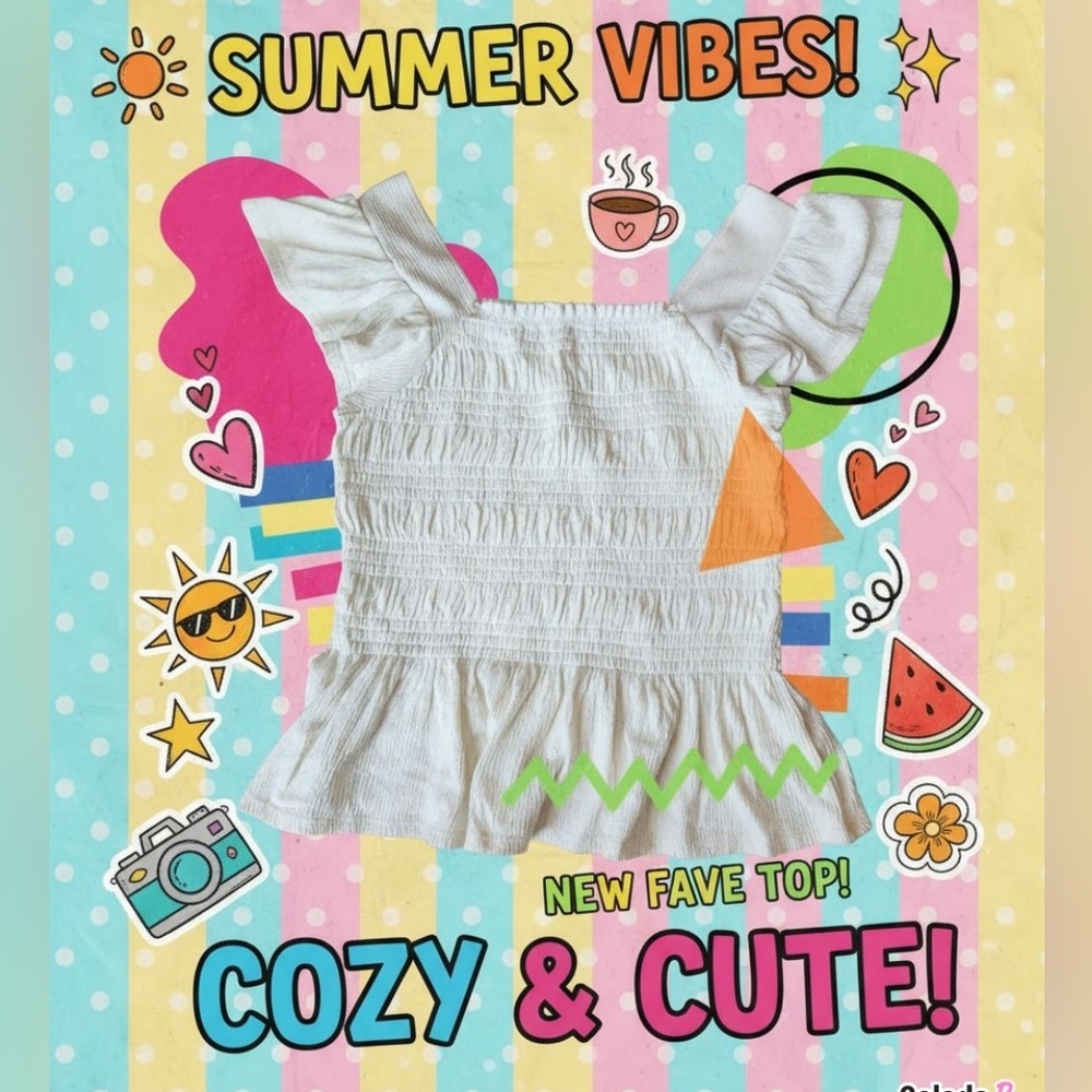 Cozy & Cute Women White Top